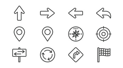 Fototapeta premium Direction_symbols_vector_icon_co?_202607050454.eps