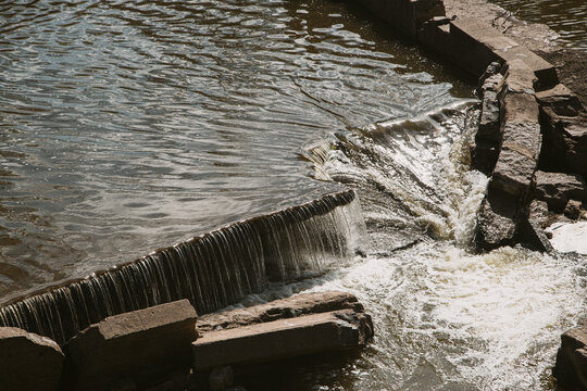 dam on the river