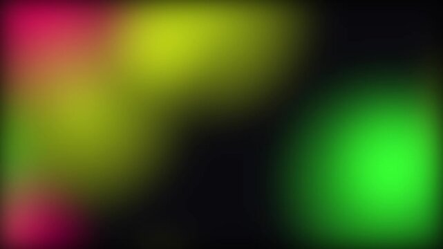 Dynamic abstract gradient blob animation seamless loop