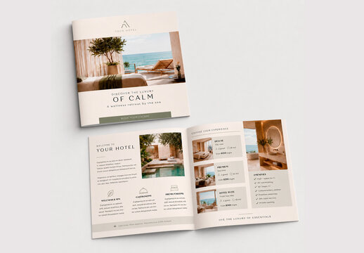 Luxury Hotel Bifold Brochure