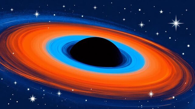 Black hole with accretion disk