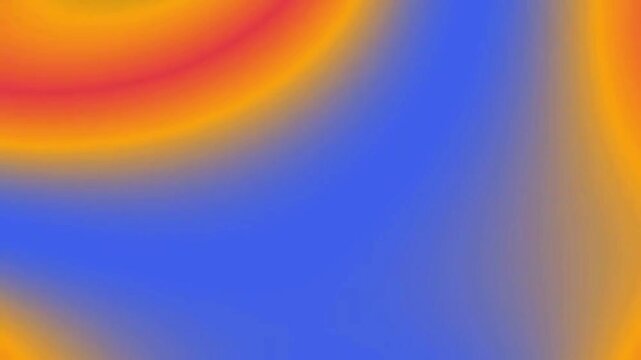 Abstract Color Swirls in Warm Gradient Setting