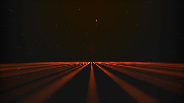 smooth red lines particles, ruby horizontal lines loop transparent video, motion background