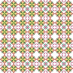 Fototapeta premium seamless pattern with flowers ,