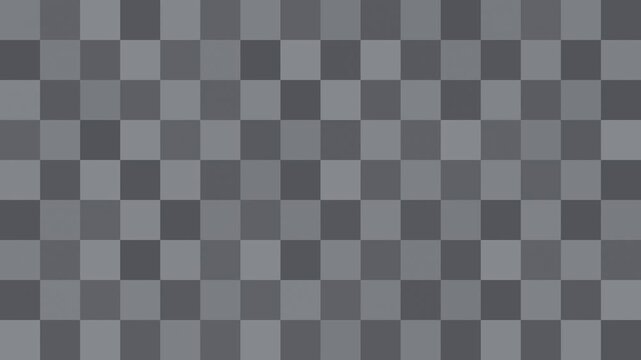 Gray ichimatsu japanese checkered squares gently fading seamless loop background