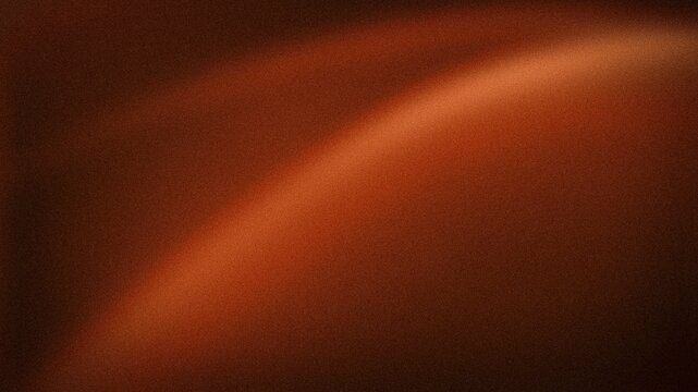 Brown orange black abstract grainy background with gradient blur