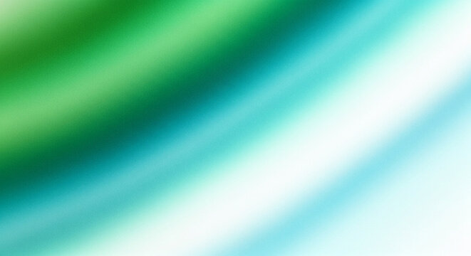 Abstract gradient background featuring shades of green cyan and white with a diagonal flow high-quality