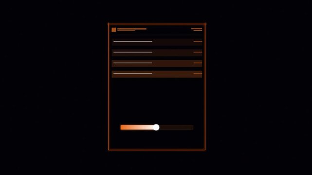 Animated of Floating Invoice Matrix