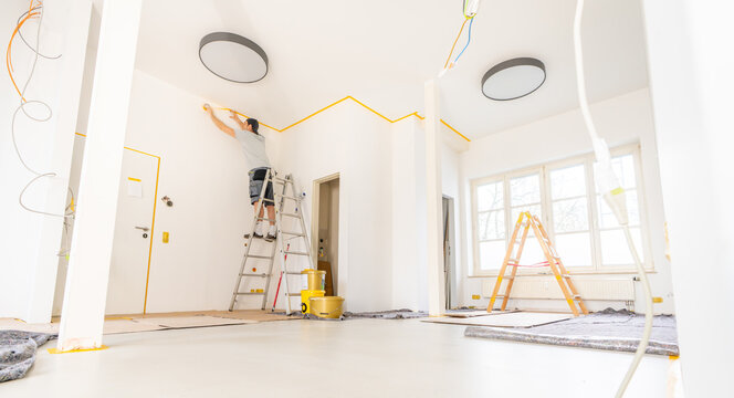 rebuilding an Old real estate apartment, prepared and ready for renovate