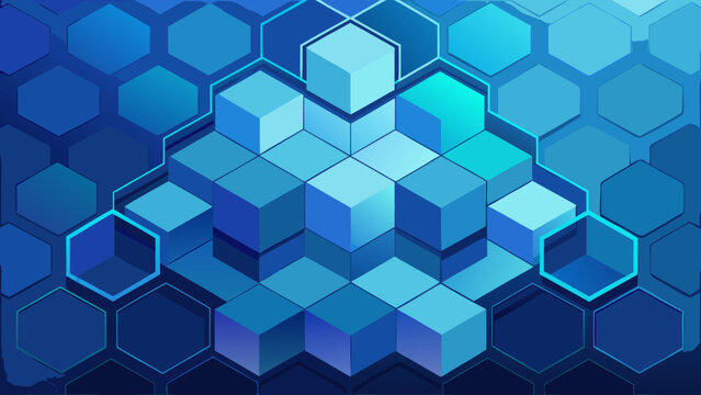 blue abstract background