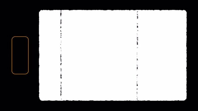 super 8 mm movie film frame overlay animation. 4K Videos Super 8mm frame grain and dust scratches.Vintage Film Grain Frame Matte Seamless 4K Video Background Effect Loop Overlay.