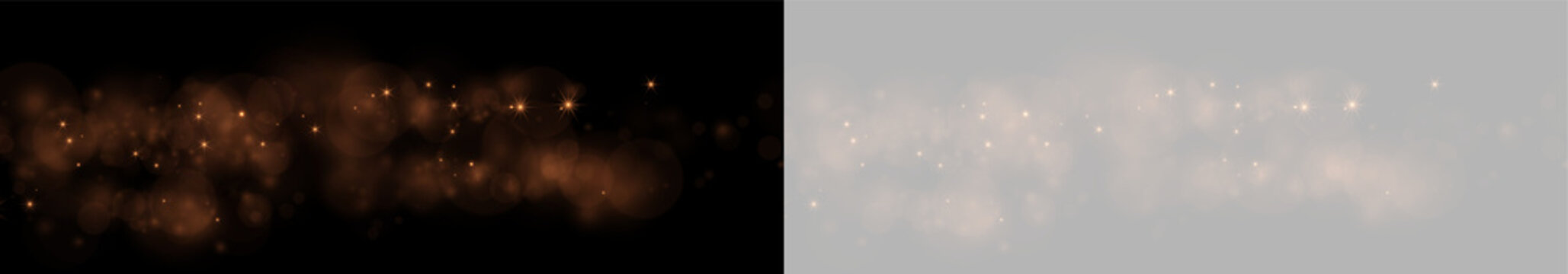 Amber orange powder with luminous glow, soft sparkling texture, and transparent background. png
