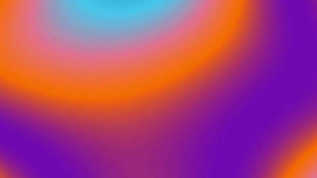 Abstract Color Gradient Scene Creating Soft Swirls in Vivid Blue and Orange Setting