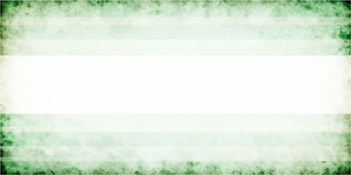 Abstract Green Grass Background with Floral Frame Border Spring Nature Banner Design and Textured Grunge Paper Backdrop for Card Template and Web Illustration
