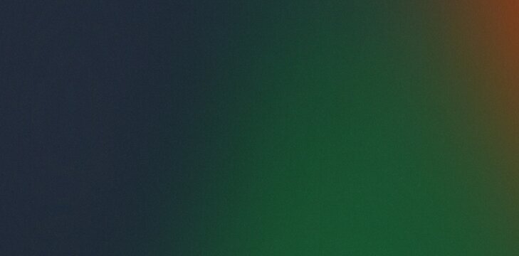 Abstract green, navy, and orange gradient background with soft blur, perfect for technology, finance, branding, presentations, and modern digital designs.