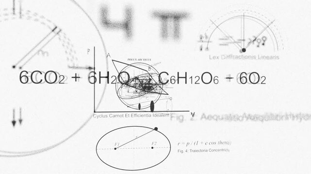 2 animated versions of high-end Scientific Principles Visualizations, featuring tech designs. Concepts across Physics, Mathematics, Biology, and Medicine.  Use in educational documentaries videos