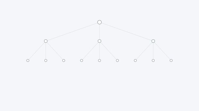 Abstract digital animation illustrating the concept of dependency integrity with interconnected nodes and flowing lines