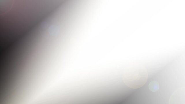 Abstract elegant gradient background with diagonal light flare and soft grey transitions