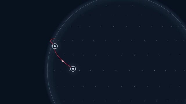 Visual representation of outage propagation with a ripple effect, showcasing interconnected nodes and dynamic movement in a tech-inspired design