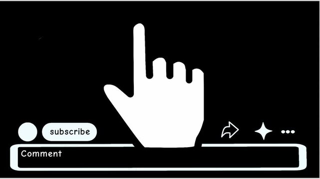 Interactive subscription button helps you create more engaging content with a polished animated call to action for online platforms