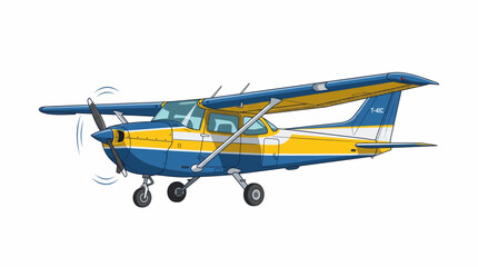 airplane isolated on white © Mimo95