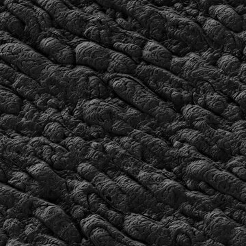 3D Rendering of seamless lava surface in 4K resolution