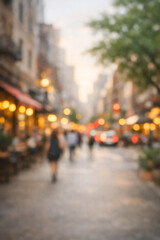 Obraz premium Soft Focus Street View