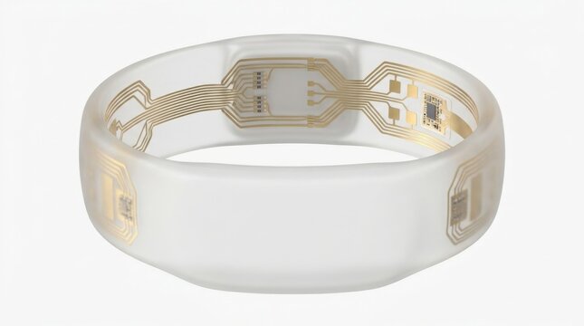 Wearable biosensor health monitoring prototype featuring flexible electronics technology