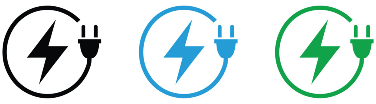 Car charging point icon vector illustration representing electric vehicle charging station, EV power supply, sustainable transportation, and modern energy designs