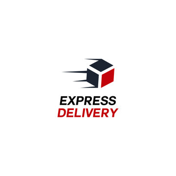 Free delivery shipping icon, home express delivery service vector label with fast car truck. Free shipping delivery badge for mail courier for parcel shipment cargo and food delivery service symbol.
