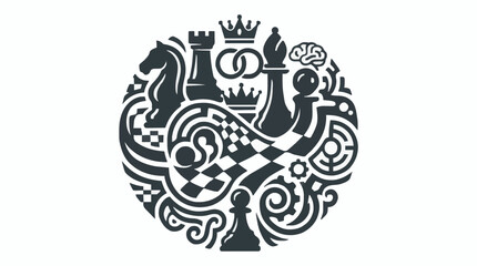 International chess day intellectual abstract concept © Farrel Lexxy