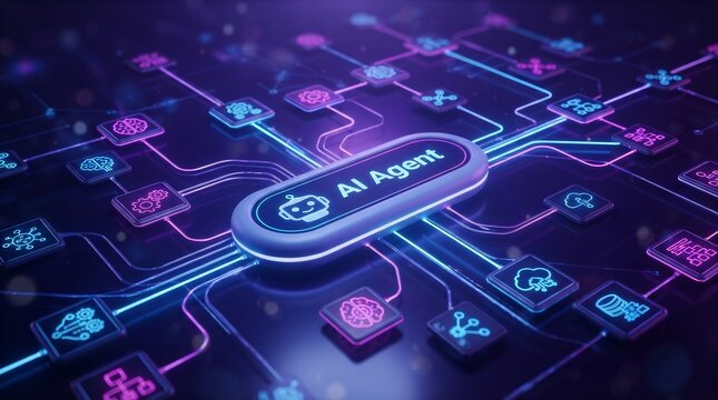 AI agentic workflow automation network hub for artificial intelligence management.