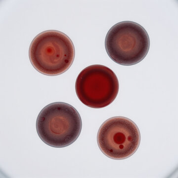 Blueprint Blood Job. Blood Sample Containing Human Dna