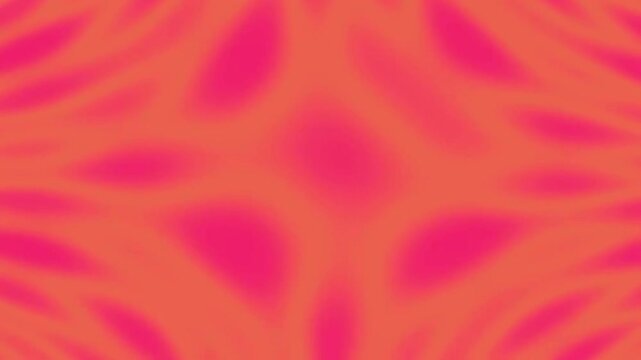 Abstract Colorful Pattern Shimmering in Warm Pink Orange Tones