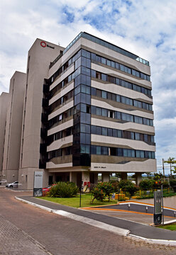 BRASILIA, FEDERAL DISTRICT, BRAZIL - January 18, 2026: Residential apartment building in the northwest sector of the city