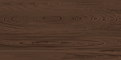 Mahogany wood texture is uniform with horizontal grains. Dark wood background showing natural tree ring patterns in vector. Layered board wall. Dry boards. Painted wood. Sample for lamination. eps 10 © BASRI69