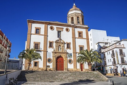 ronda, spanien - iglesia de la merced 