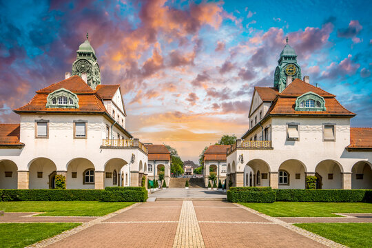 Altstadt, Bad Nauheim, Deutschland 