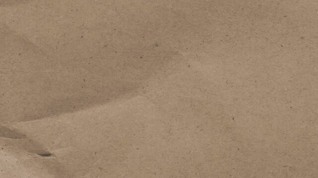 Cardboard Paper Texture Stop Motion Graphic Animated Background , 4K Blank Beige Background for Titles or Credits