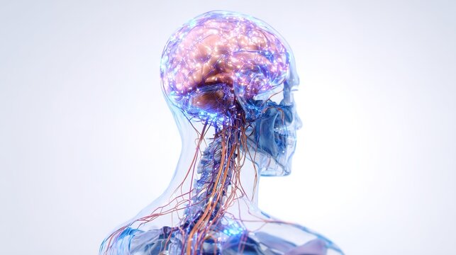 Neurasthenia mental nervous system disorder concept, chronic psychological fatigue and neurosis condition characterized by anxiety, insomnia, mood swings and physical exhaustion, medical and psycholog