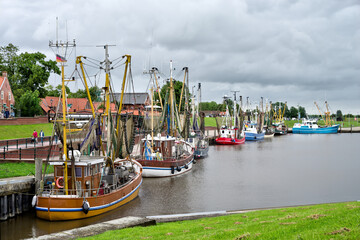 Greetsiel Ostfriesland Fischkutter © Carl-Jürgen Bautsch