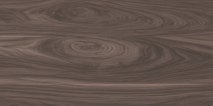 Dark brown wood texture background with natural swirl grain pattern, perfect for rustic interior design backdrops.