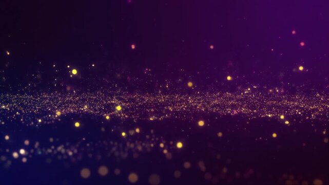 Glowing Particle Wave Abstract Seamless Motion Loop