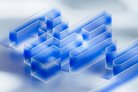 Abstract Modular Blue Structures