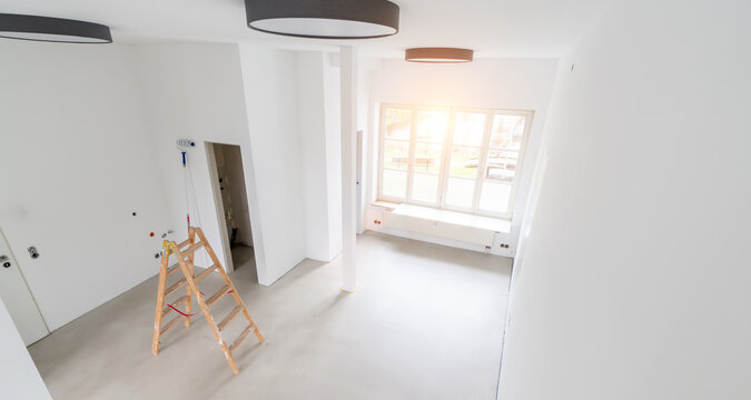 rebuilding an Old real estate apartment, prepared and ready for renovate