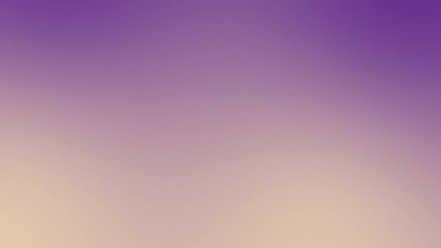 Abstract elegant motion background with deep purple to soft beige gradient transitions
