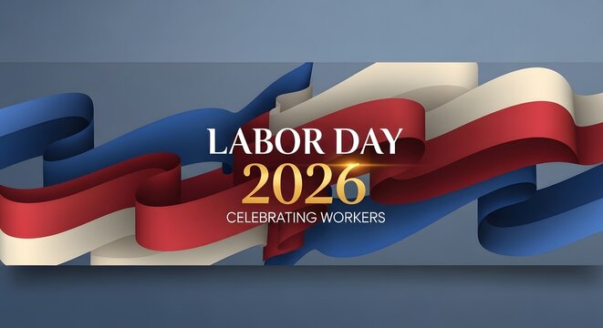 Labor day 2026 celebration background