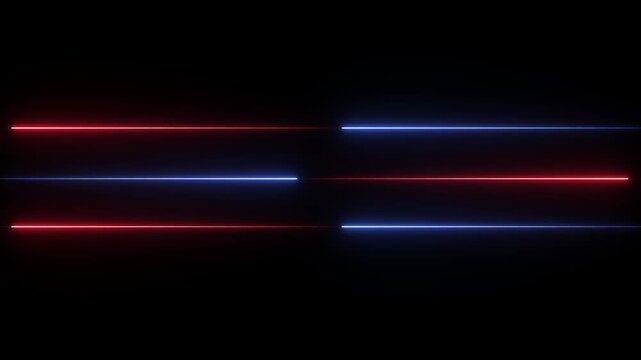  Futuristic Cyberpunk Laser Light Trails Motion Animation for Technology Backgrounds. 4k