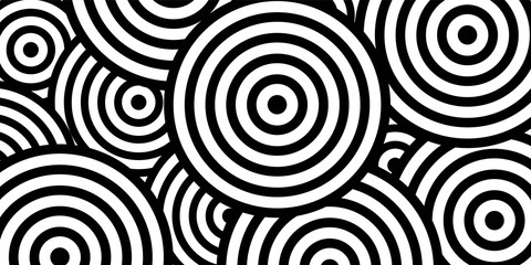 Ancient japanese pattern, Water wave circle style, Fish scale, Seamless pattern background. © sariham