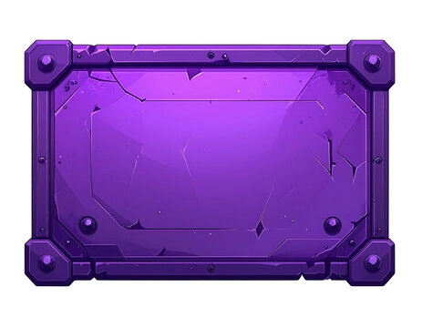 Purple and black background.